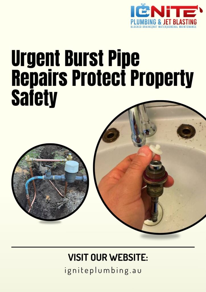 Burst Pipe Repairs Sydney